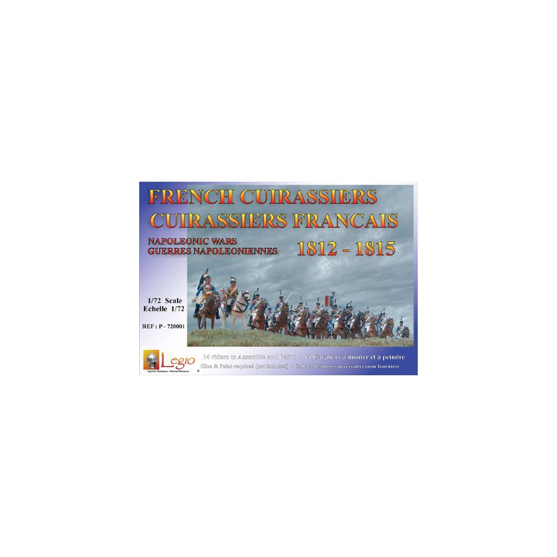 Figurine CUIRASSIERS FRANCAIS 1812-1815