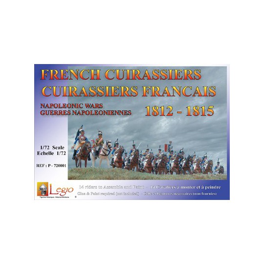 Figurine CUIRASSIERS FRANCAIS 1812-1815