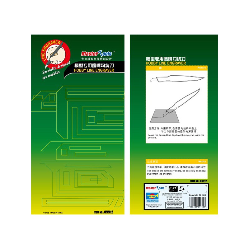 Outil pour maquette Master Tools Outil à Graver