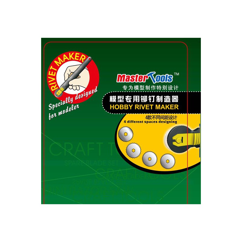 Outil pour maquette Master Tools Outil à Rivets