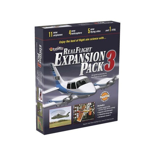 Simulateurs de vol pour avion radiocommandé EXTENSION PACK 3