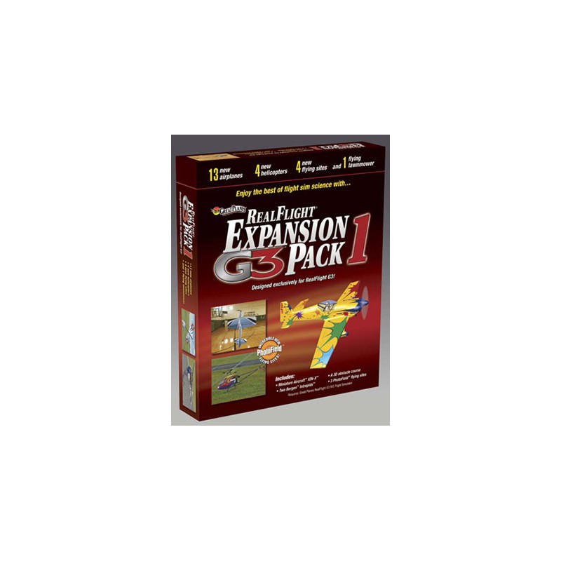 Simulateurs de vol pour avion radiocommandé EXTENSION PACK 1