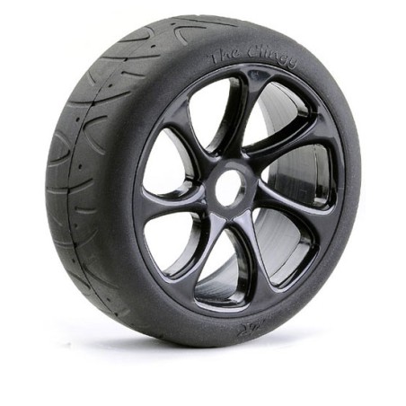 Accessoires pour voiture radiocommandée Paire roues piste Buggy 1/8 Accessoires pour voiture radiocommandée Paire roues piste Buggy 1/8