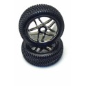 Pièce pour voiture thermique tous chemin 1/8 Paire de Roues Pièce pour voiture thermique tous chemin 1/8 Paire de Roues