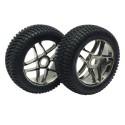 Pièce pour voiture thermique tous chemin 1/8 Paire de Roues Pièce pour voiture thermique tous chemin 1/8 Paire de Roues