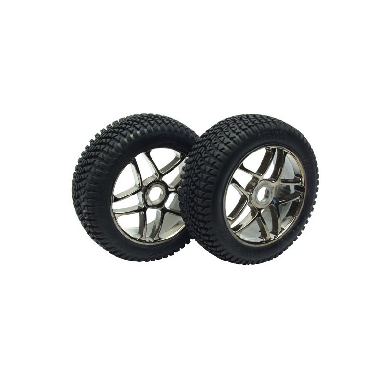 Pièce pour voiture thermique tous chemin 1/8 Paire de Roues