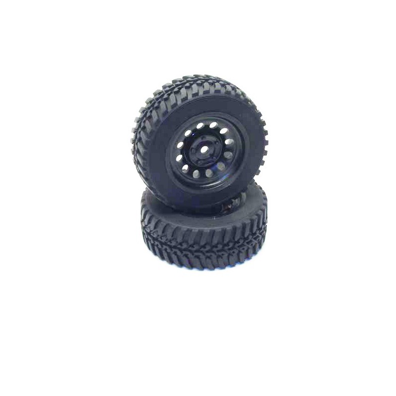 Accessoires pour voiture radiocommandée Paires Roues Crawler 1/10