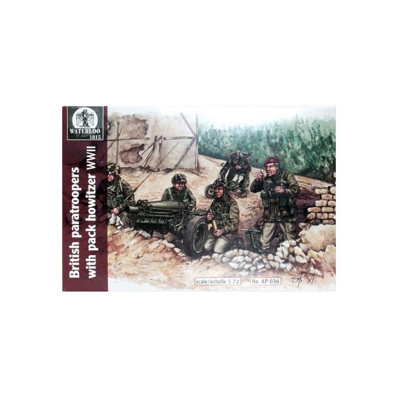 Figurine Parachutistes Anglais 1/72