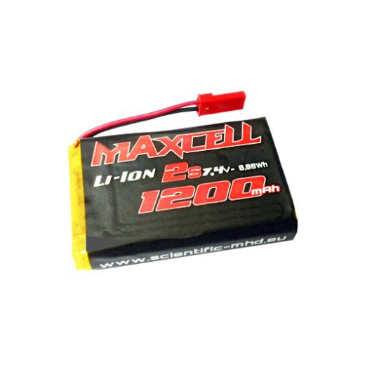 Accu LIPO pour appareil radiocommandé Batte. Tx Li-Ion 2S 1200/MHD6C Accu LIPO pour appareil radiocommandé Batte. Tx Li-Ion 2S 1200/MHD6C