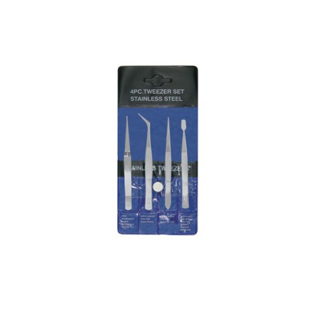 Pince pour maquette Assortiment de 4 pinces de précision Pince pour maquette Assortiment de 4 pinces de précision