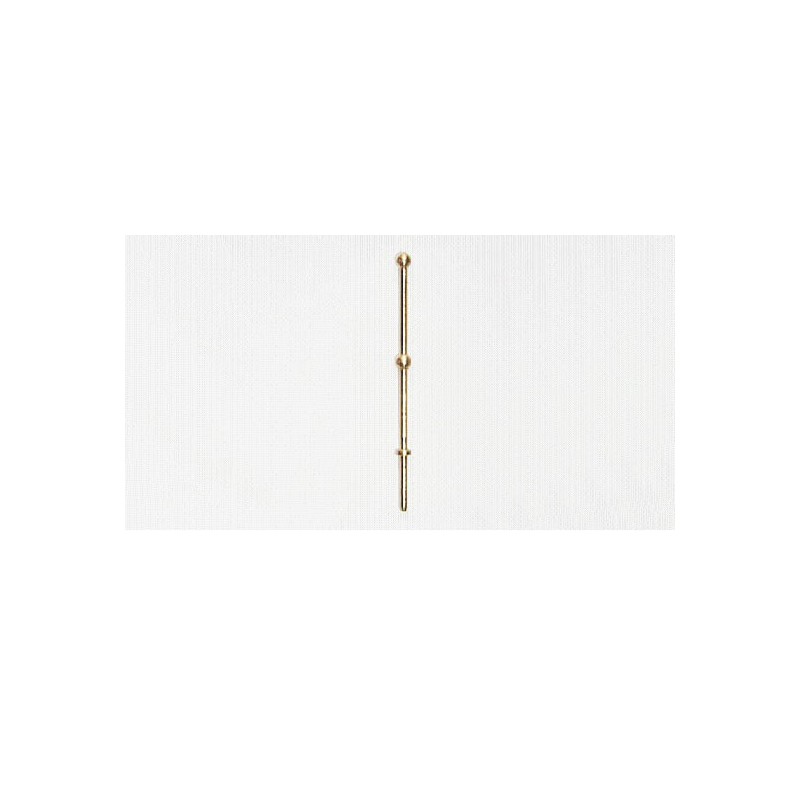 Accastillage de bateau Piliers de rambarde 15x2mm (10pcs)