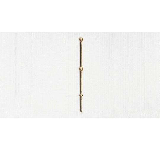 Accastillage de bateau Piliers de rambarde 15x2mm (10pcs)