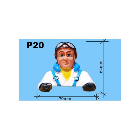 Accessoire embarqué Pilote 79 x 64 x 85 mm