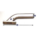 Moteur thermique radiocommandé PIPE D'ECHAPPEMENT COUDEE OS 61 Moteur thermique radiocommandé PIPE D'ECHAPPEMENT COUDEE OS 61