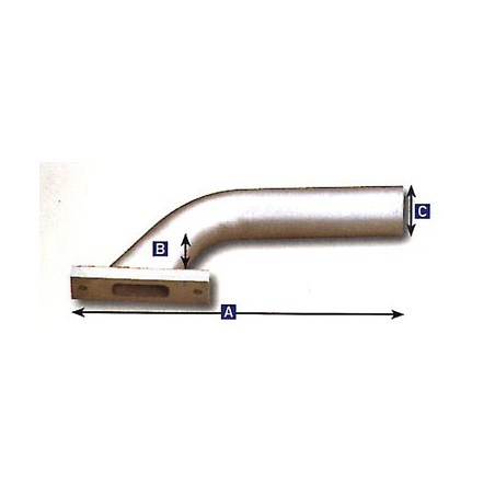 Moteur thermique radiocommandé PIPE D'ECHAPPEMENT COUDEE OS 61 Moteur thermique radiocommandé PIPE D'ECHAPPEMENT COUDEE OS 61