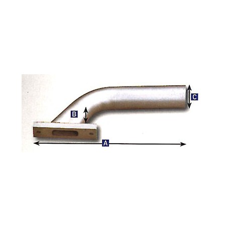 Moteur thermique radiocommandé PIPE D'ECHAPPEMENT COUDEE ST G4500 Moteur thermique radiocommandé PIPE D'ECHAPPEMENT COUDEE ST G4500