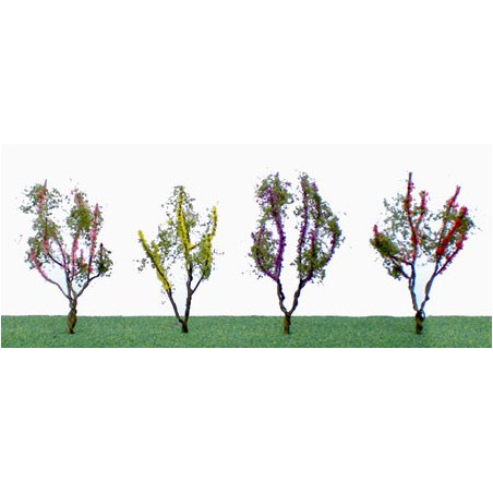 Plans de fleurs PLANTES FLORALES ASSORTIES 18 À 25mm - ECHELLE HO Plans de fleurs PLANTES FLORALES ASSORTIES 18 À 25mm - ECHELLE HO