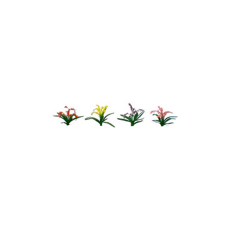 Plans de fleurs PLANTS DE FLEURS ASSORTIES 21mm - ECHELLE HO