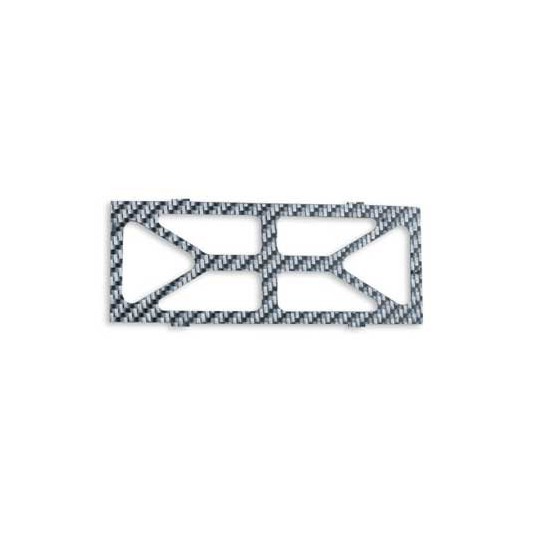 Accessoire pour hélicoptère radiocommandé PLAQUE CHASSIS CARBONE