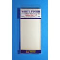 Matériaux pour maquette PLAQUE FINITION BLANC 90x200mm Matériaux pour maquette PLAQUE FINITION BLANC 90x200mm