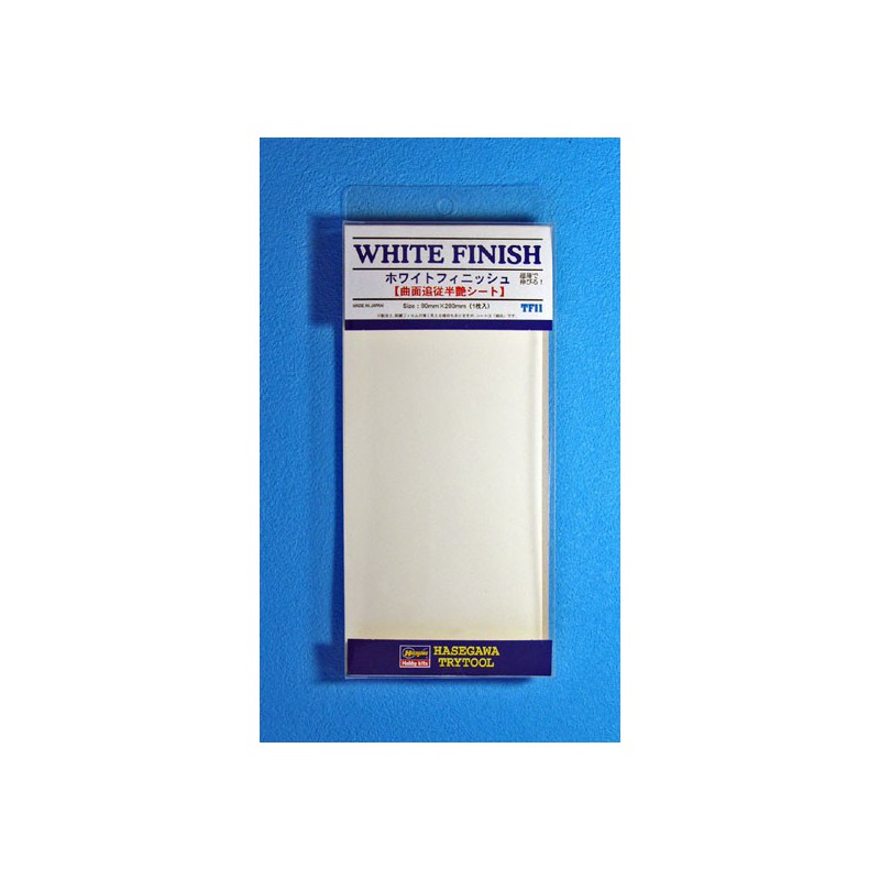 Matériaux pour maquette PLAQUE FINITION BLANC 90x200mm