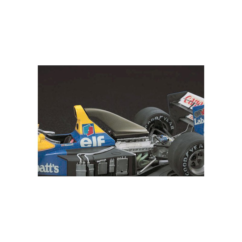 Matériaux pour maquette PLAQUE CARBON KEVLAR FINISH