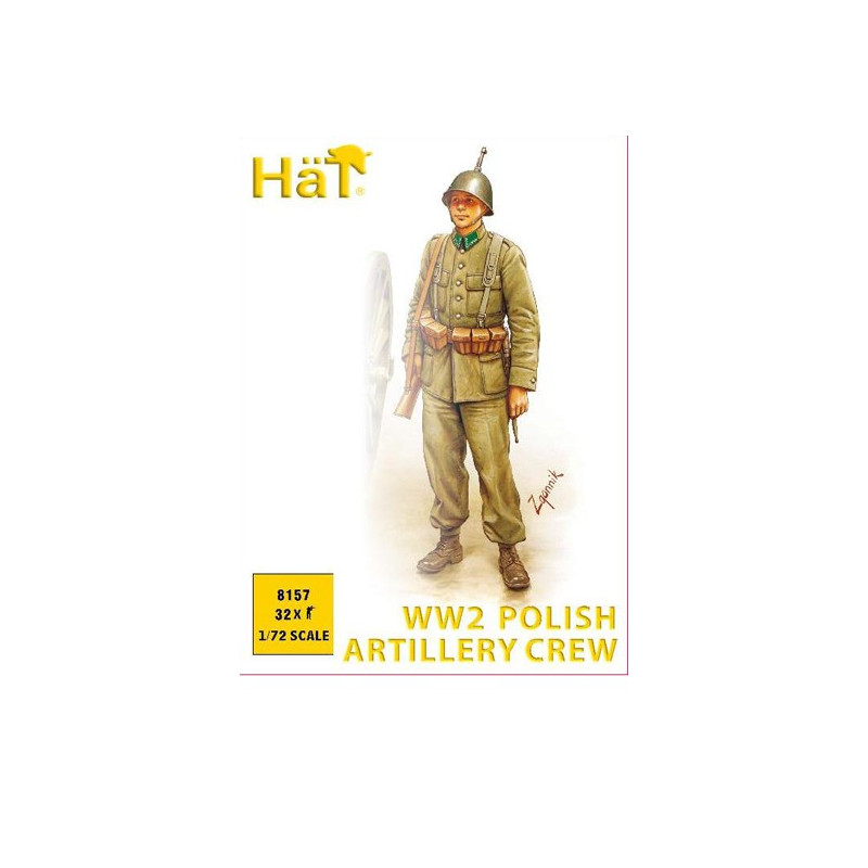 Figurine Artillerie Polonaise WW2 1/72