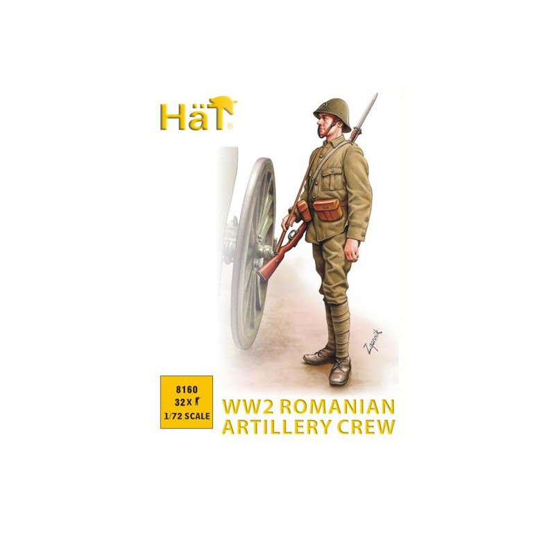 Figurine Artillerie Roumaine WW2 1/72