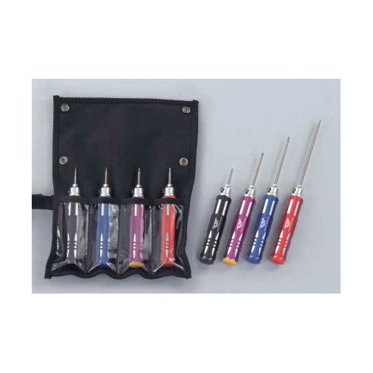 Clé pour maquette JEU DE 4 CLES ALLEN EN POCHETTE