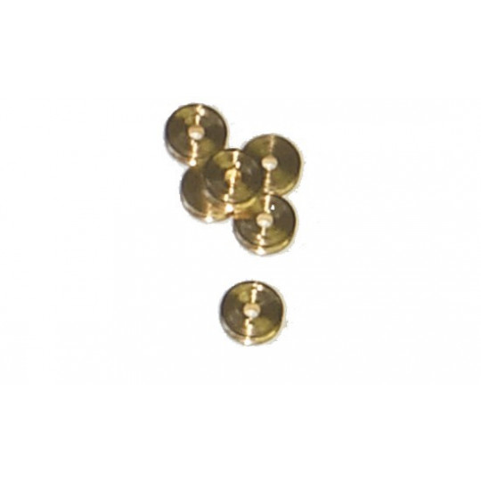 Accastillage de bateau Poulie en laiton diamètre 14mm