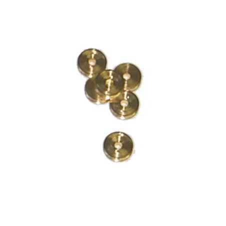 Accastillage de bateau Poulie en laiton diamètre 3mm Accastillage de bateau Poulie en laiton diamètre 3mm