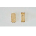 Accastillage de bateau Poulie simple en buis, diam. 10mm Accastillage de bateau Poulie simple en buis, diam. 10mm