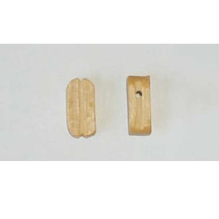 Accastillage de bateau Poulie simple en buis, diam. 10mm Accastillage de bateau Poulie simple en buis, diam. 10mm