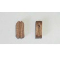 Accastillage de bateau Poulie simple en noyer, diam. 3mm Accastillage de bateau Poulie simple en noyer, diam. 3mm