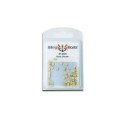 Accastillage de bateau Poulies doubles bois 5mm (50 pcs) Accastillage de bateau Poulies doubles bois 5mm (50 pcs)