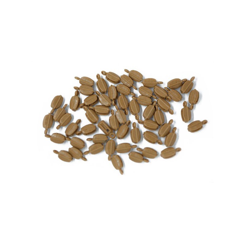 Accastillage de bateau Poulies simples 7mm (50 pcs)