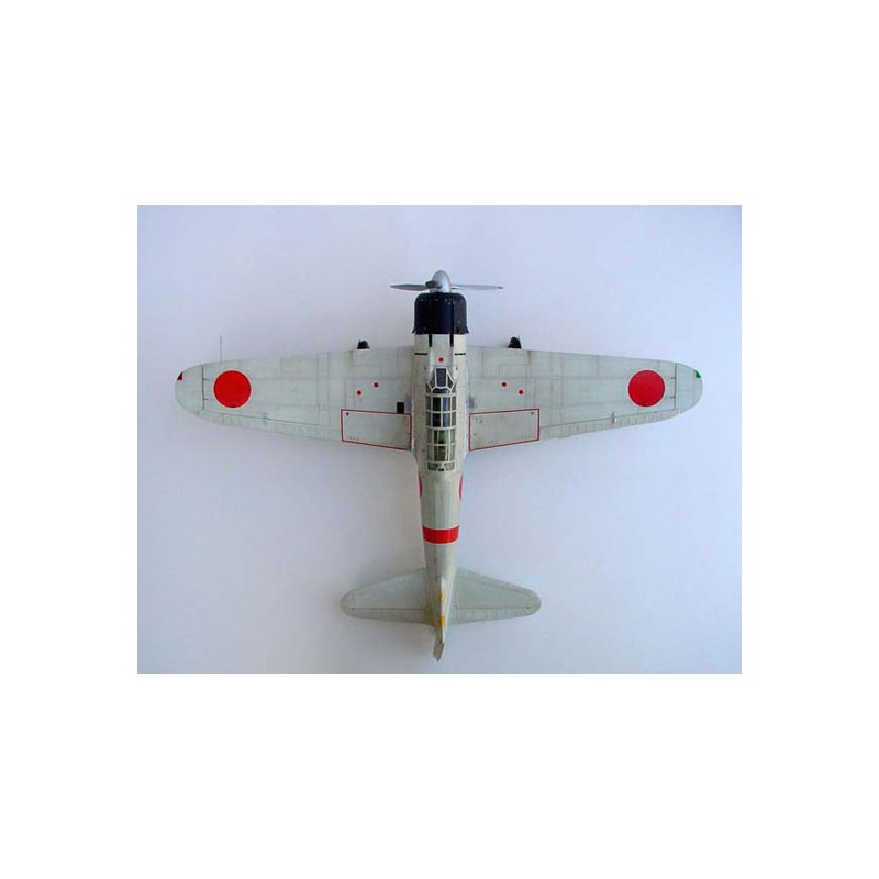 Maquette d'avion en plastique A6M2B MODEL 21 ZERO FIGHTER