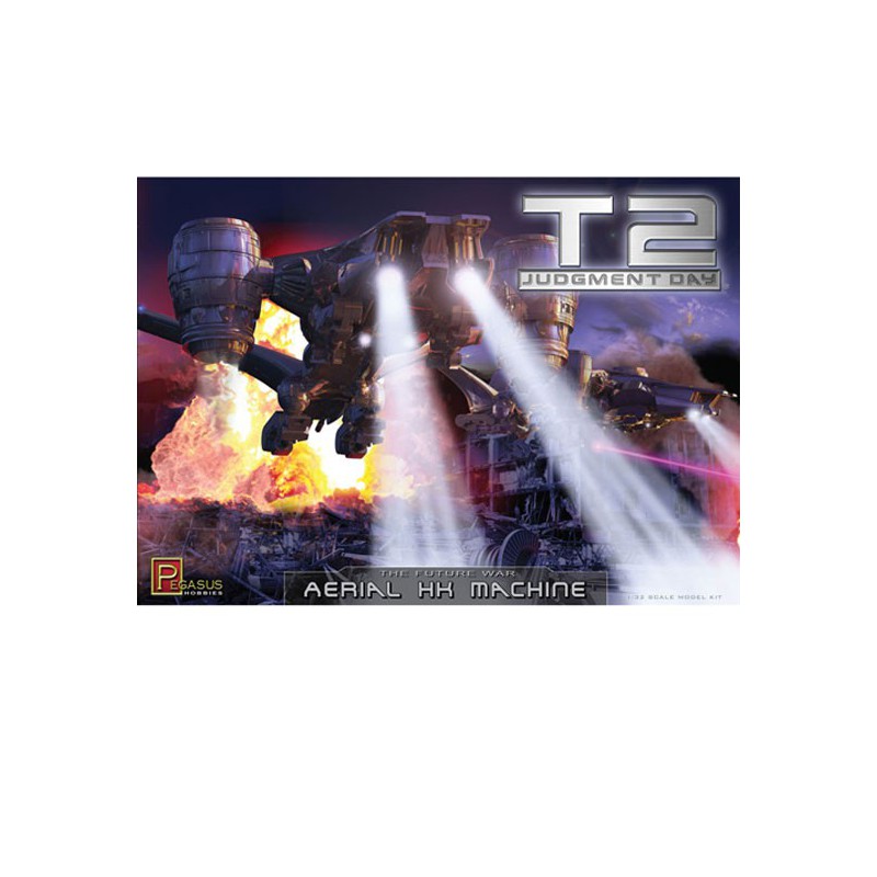 Modèle de science-fiction en plastique Hunter Killer Machine T2 1/32