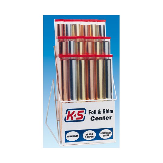 Présentoirs pour matériau FEUILLES DE METAUX