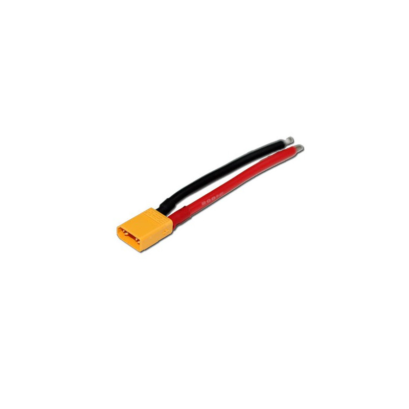 Chargeur pour accu pour appareil radiocommandé Prise XT30 Mâle avec câbles 16awg long. 6cm