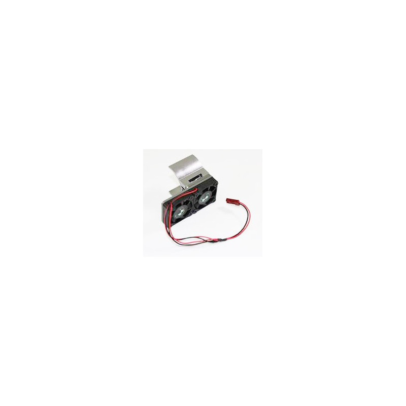 Moteur électrique radiocommandé Radiateur + 2 Ventilateurs Sup