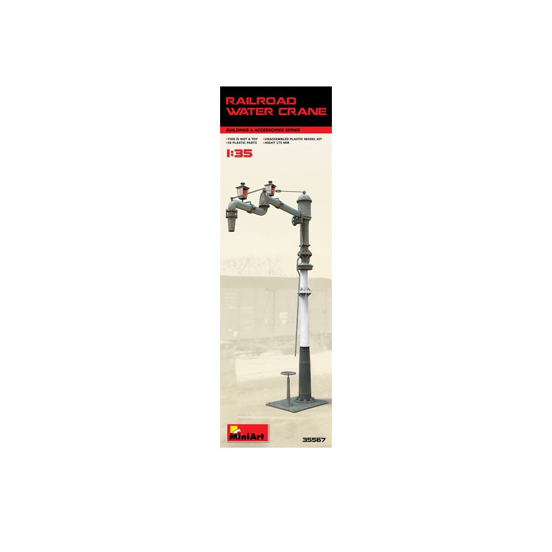 Maquette Diorama Railroad Water Crane 1/35