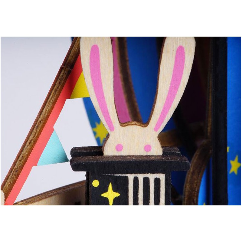 Puzzle 3D mécanique facile pour maquette Le Parc musical Puzzle 3D mécanique facile pour maquette Le Parc musical