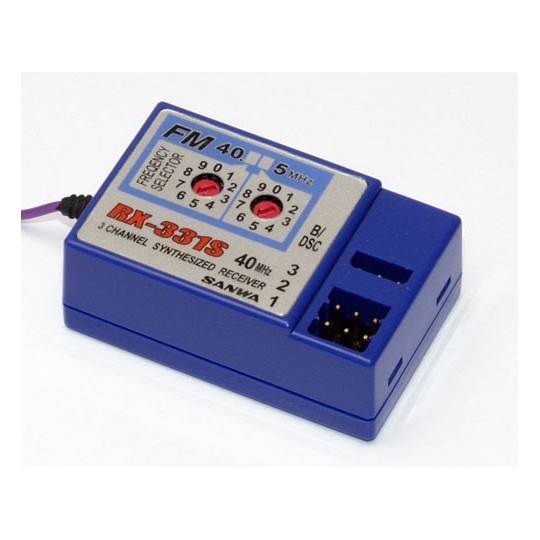 Accessoire pour radio RECEPTEUR 3 V. SYNTHE. 40MHz