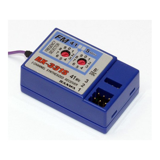 Accessoire pour radio RECEPTEUR 3 V. SYNTHE. 41MHz