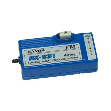 Accessoire pour radio RX-831 RÉCEPTEUR 8 VOIES FM Accessoire pour radio RX-831 RÉCEPTEUR 8 VOIES FM