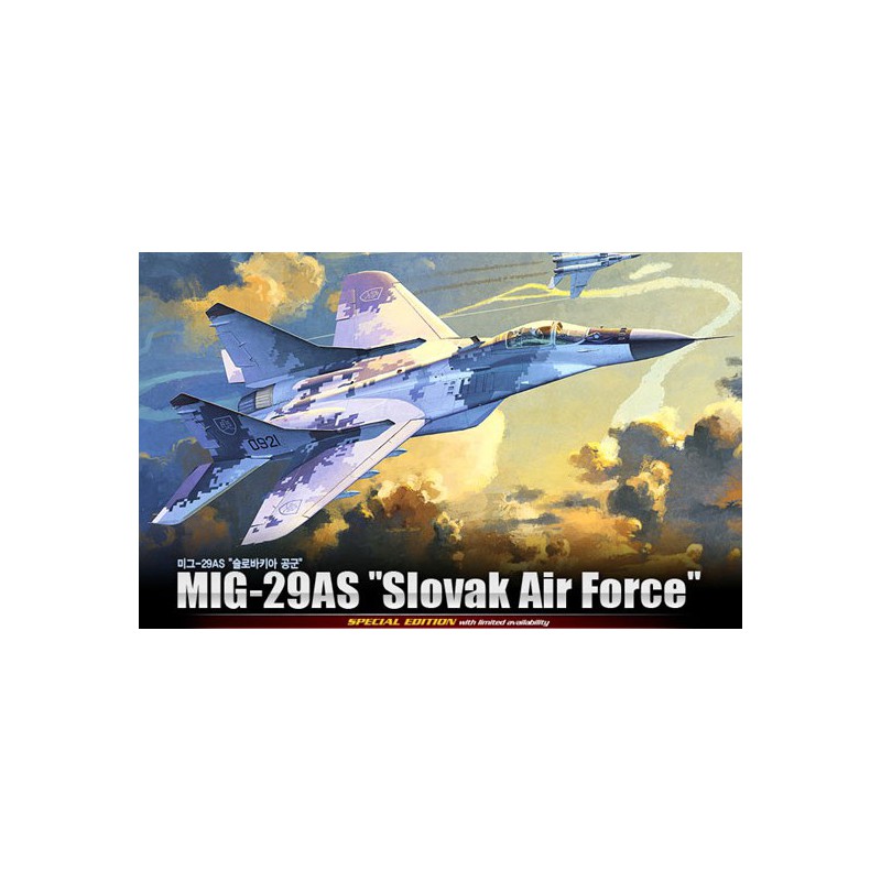 Maquette d'avion en plastique MIG 29AS 1/48