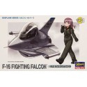 Maquette d'avion en plastique EGG PLANE F-16 F. FALCON Maquette d'avion en plastique EGG PLANE F-16 F. FALCON