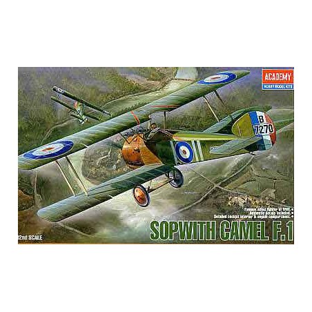 Maquette d'avion en plastique Spowith Camel F-1 1/32 Maquette d'avion en plastique Spowith Camel F-1 1/32