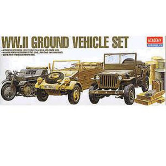 Maquette de camion en plastique GROUND VEHICULE SET 1/72 Maquette de camion en plastique GROUND VEHICULE SET 1/72